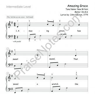 Amazing Grace (Intermediate)