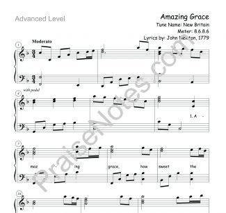 Amazing Grace (Advanced)