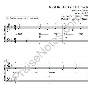 Blest Be The Tie That Binds