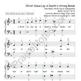 Christ Jesus Lay in Death's Strong Bands