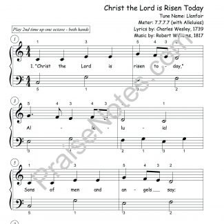 Christ the Lord is Risen Today