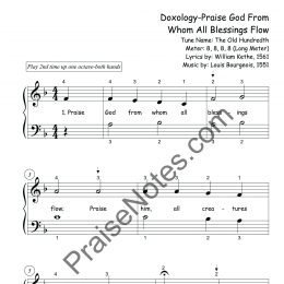 Doxology (Praise God From Whom All Blessings Flow)