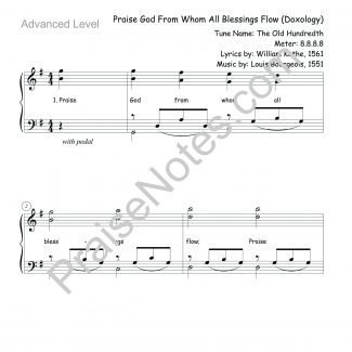 Doxology (Praise God From Whom All Blessings Flow)