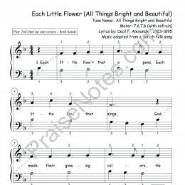 Each Little Flower That Opens (All Things Bright and Beautiful)