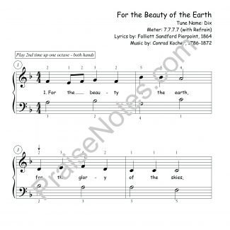 For the Beauty of the Earth