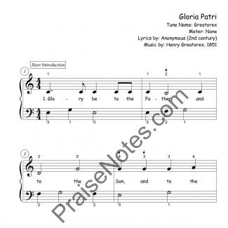 Gloria Patri (Praise God From Whom All Blessings Flow)