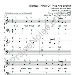 Glorious Things of Thee Are Spoken
