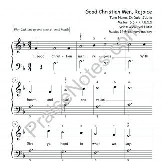 Good Christian Men Rejoice