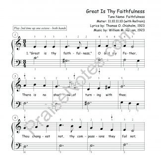 Great is Thy Faithfulness