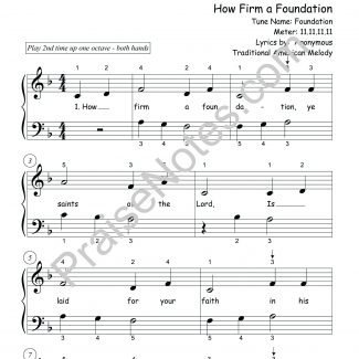 How Firm a Foundation