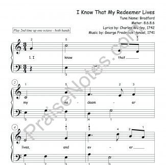 I Know That My Redeemer Lives