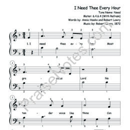I Need Thee Every Hour