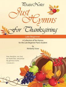 Just Hymns for Thanksgiving