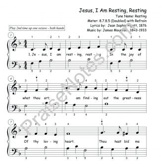 Jesus I Am Resting