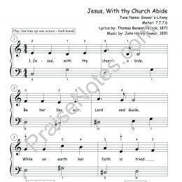 Jesus With thy Church Abide