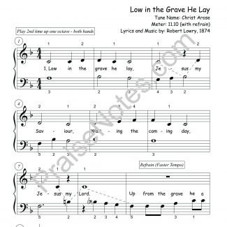 Low in the Grave (Christ Arose)