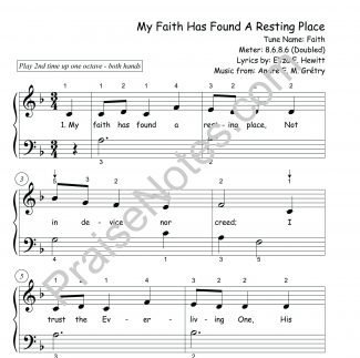 My Faith Has Found a Resting Place