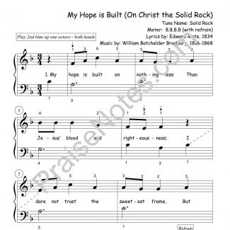 My Hope Is Built on Nothing Less (On Christ the Solid Rock)