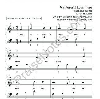 My Jesus I Love Thee