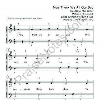 Now Thank We All Our God