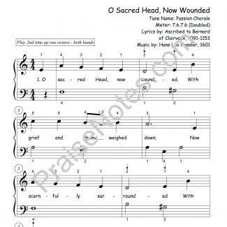 O Sacred Head Now Wounded