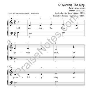 O Worship the King