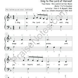 Sing to the Lord of Harvest