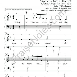 Sing to the Lord of Harvest