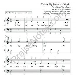 This Is My Father's World