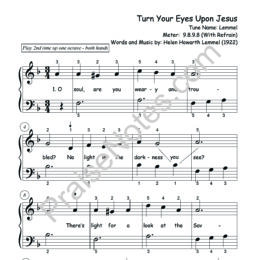 Turn Your Eyes Upon Jesus