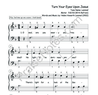 Turn Your Eyes Upon Jesus