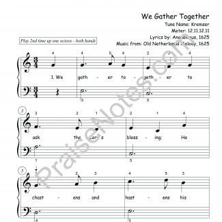 We Gather Together