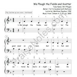 We Plough the Fields and Scatter
